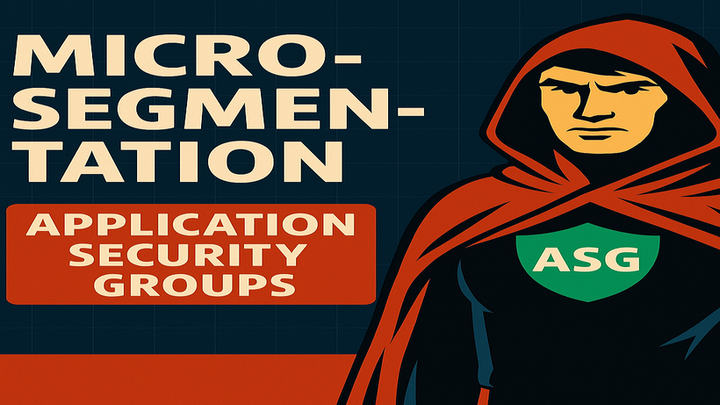 Micro-Segmentation with Application Security Groups